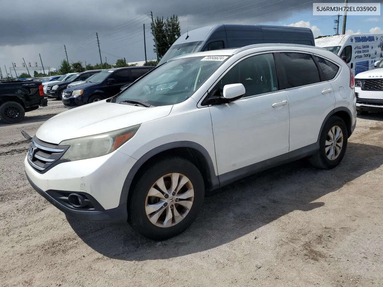 5J6RM3H72EL035900 2014 Honda Cr-V Exl