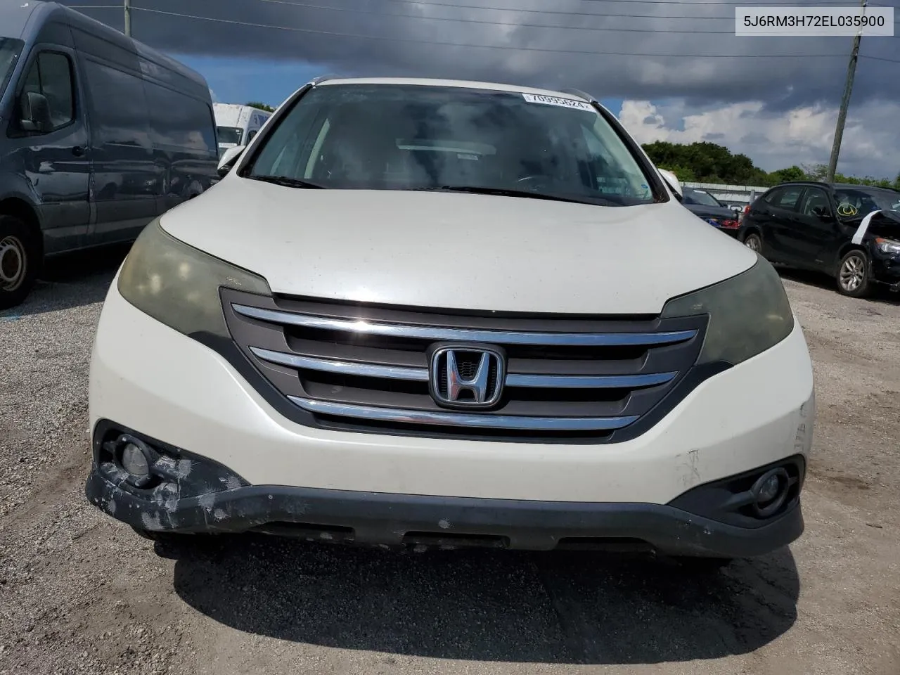 2014 Honda Cr-V Exl VIN: 5J6RM3H72EL035900 Lot: 70995624