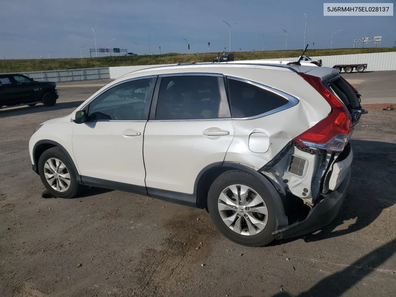 5J6RM4H75EL028137 2014 Honda Cr-V Exl