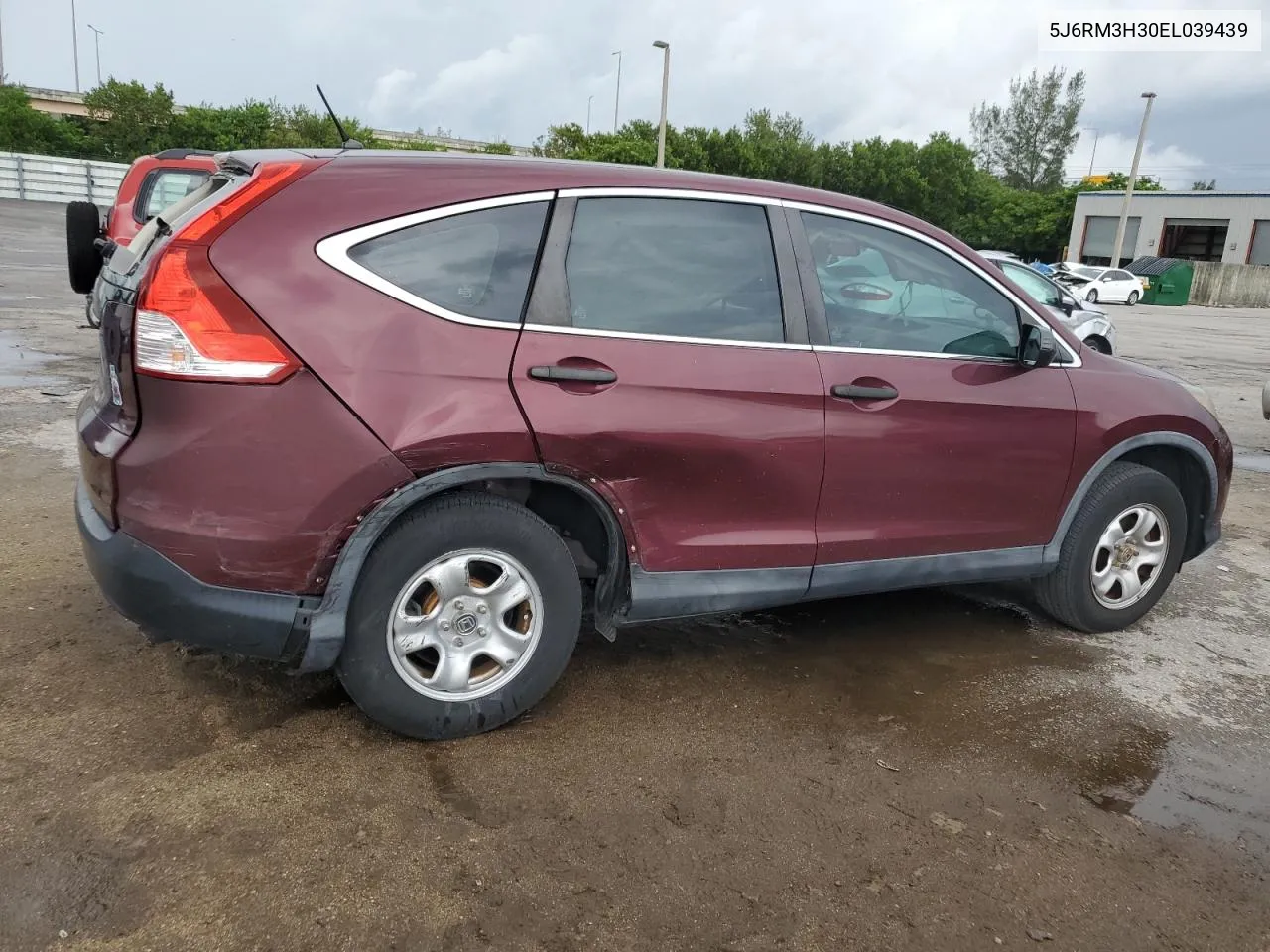 5J6RM3H30EL039439 2014 Honda Cr-V Lx