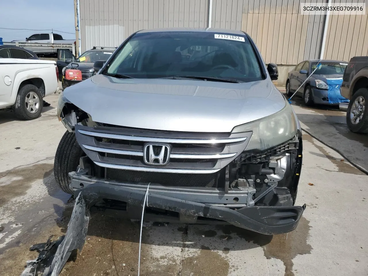 2014 Honda Cr-V Lx VIN: 3CZRM3H3XEG709916 Lot: 71121824