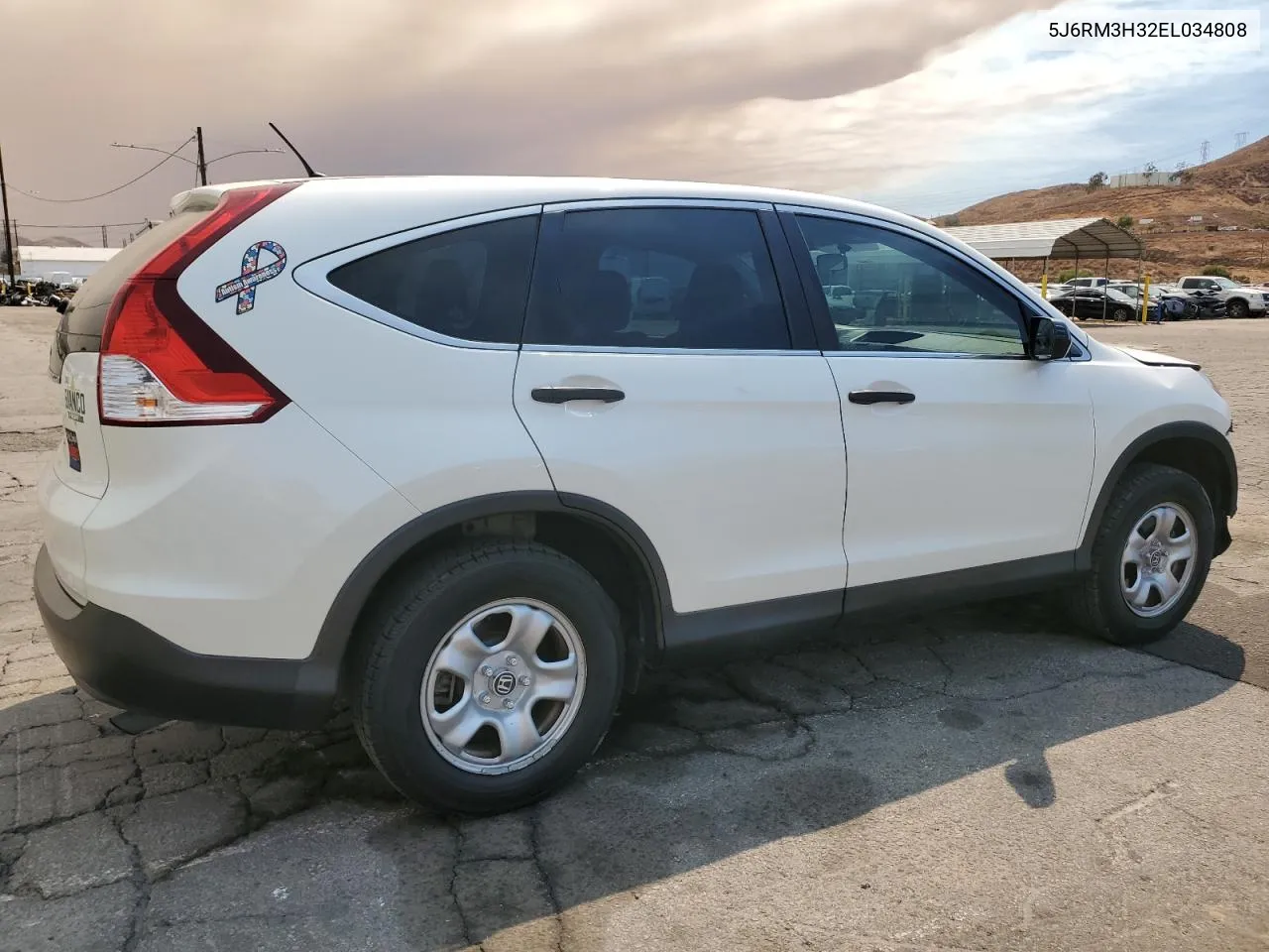 2014 Honda Cr-V Lx VIN: 5J6RM3H32EL034808 Lot: 71127774