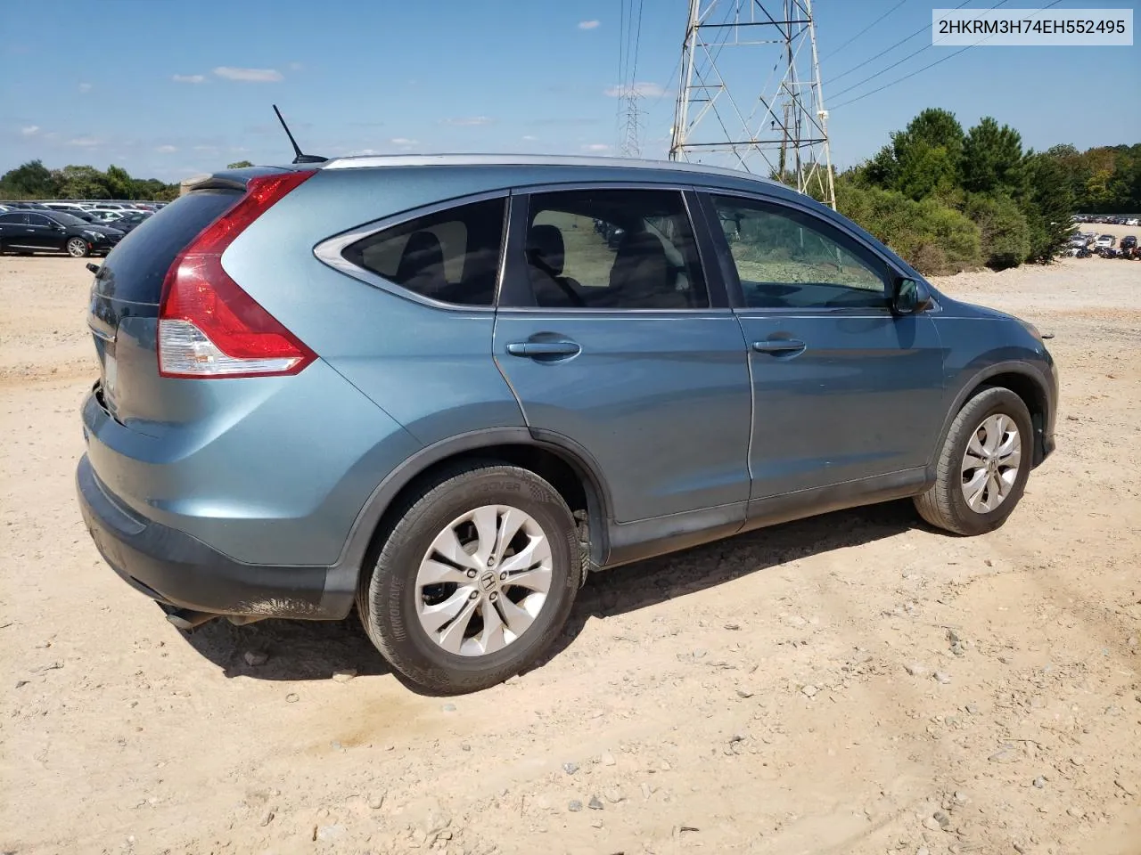 2014 Honda Cr-V Exl VIN: 2HKRM3H74EH552495 Lot: 71176134