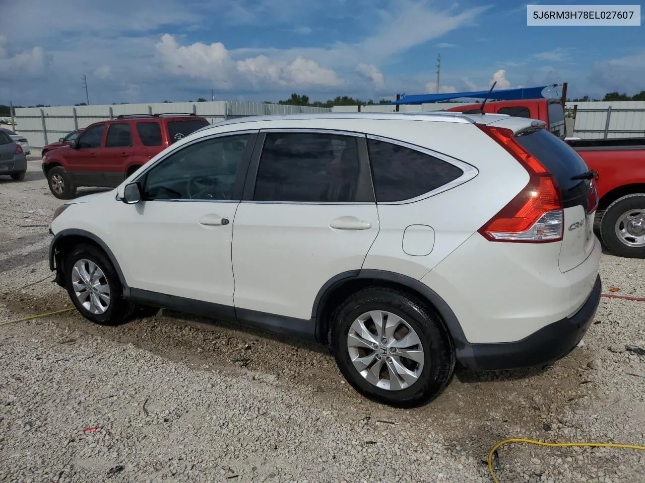 5J6RM3H78EL027607 2014 Honda Cr-V Exl