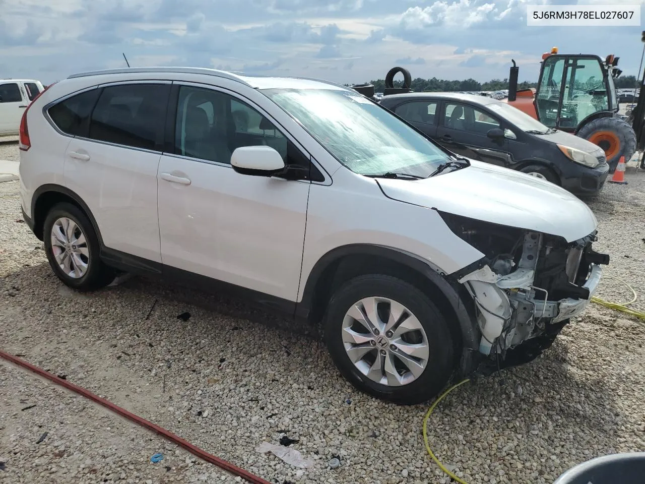 5J6RM3H78EL027607 2014 Honda Cr-V Exl