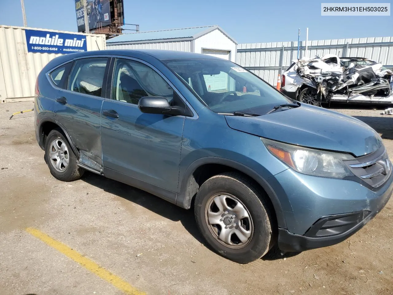 2014 Honda Cr-V Lx VIN: 2HKRM3H31EH503025 Lot: 71228124