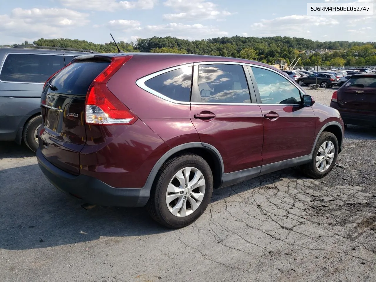 2014 Honda Cr-V Ex VIN: 5J6RM4H50EL052747 Lot: 71245304