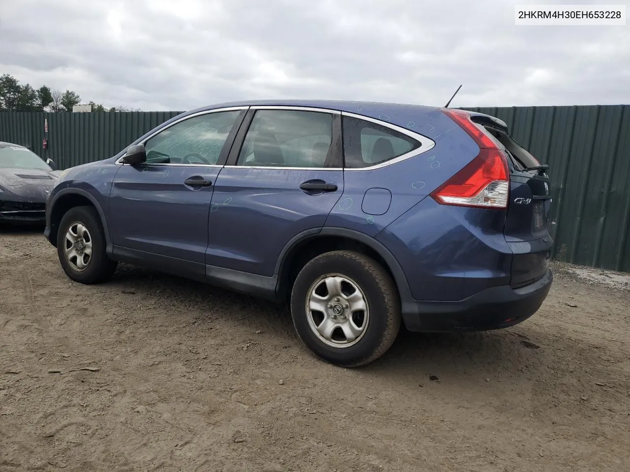 2HKRM4H30EH653228 2014 Honda Cr-V Lx