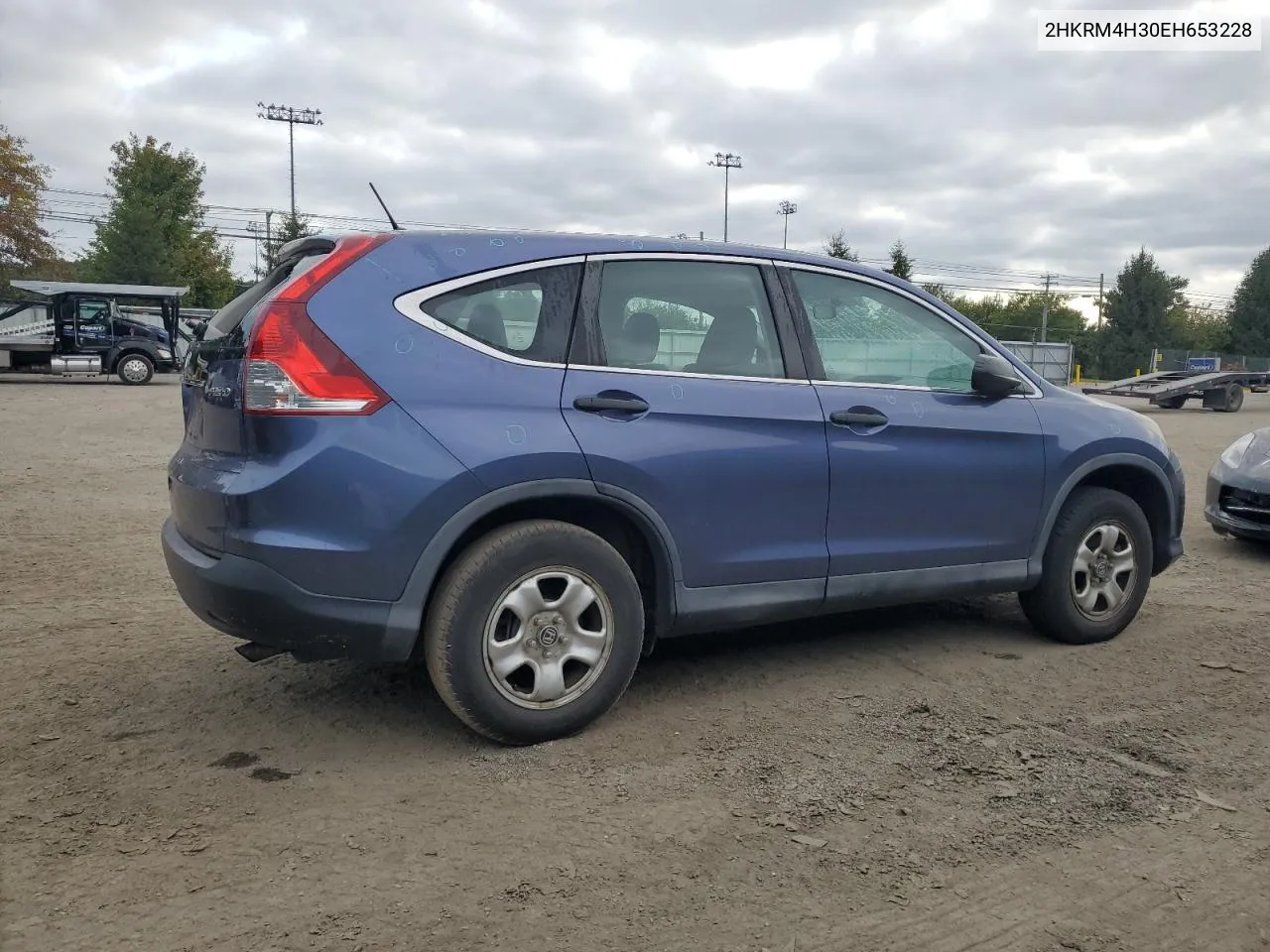 2014 Honda Cr-V Lx VIN: 2HKRM4H30EH653228 Lot: 71282414