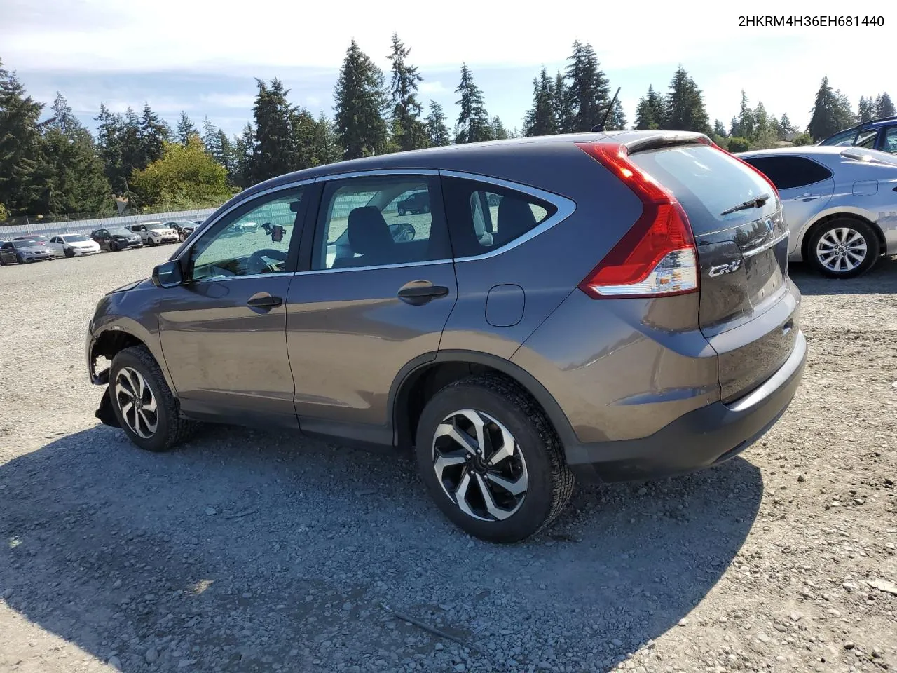 2014 Honda Cr-V Lx VIN: 2HKRM4H36EH681440 Lot: 71292804