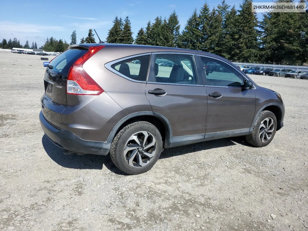 2014 Honda Cr-V Lx VIN: 2HKRM4H36EH681440 Lot: 71292804