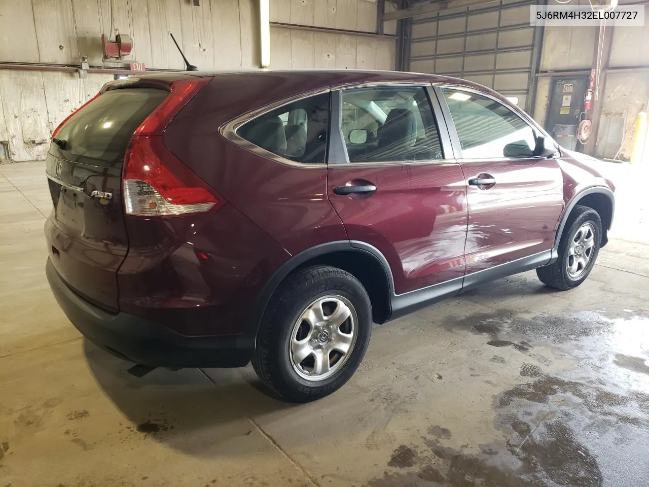 2014 Honda Cr-V Lx VIN: 5J6RM4H32EL007727 Lot: 71538084