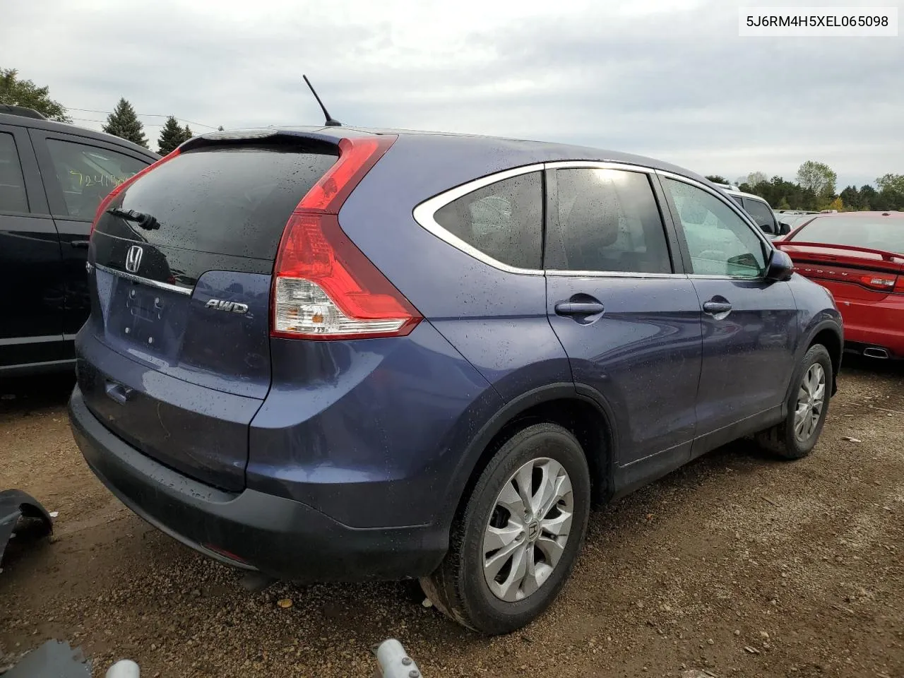 5J6RM4H5XEL065098 2014 Honda Cr-V Ex