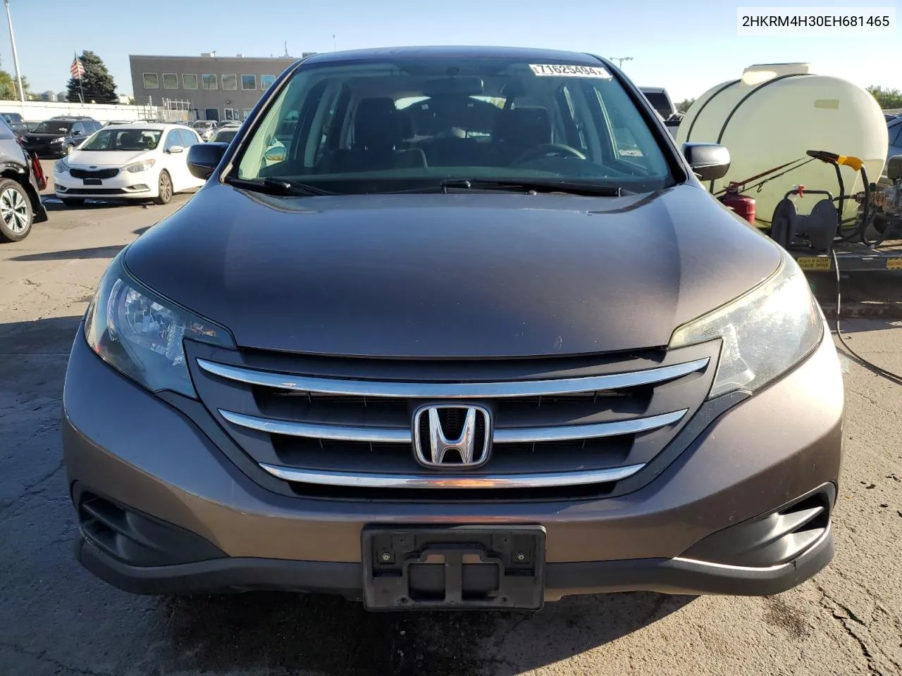 2014 Honda Cr-V Lx VIN: 2HKRM4H30EH681465 Lot: 71625494