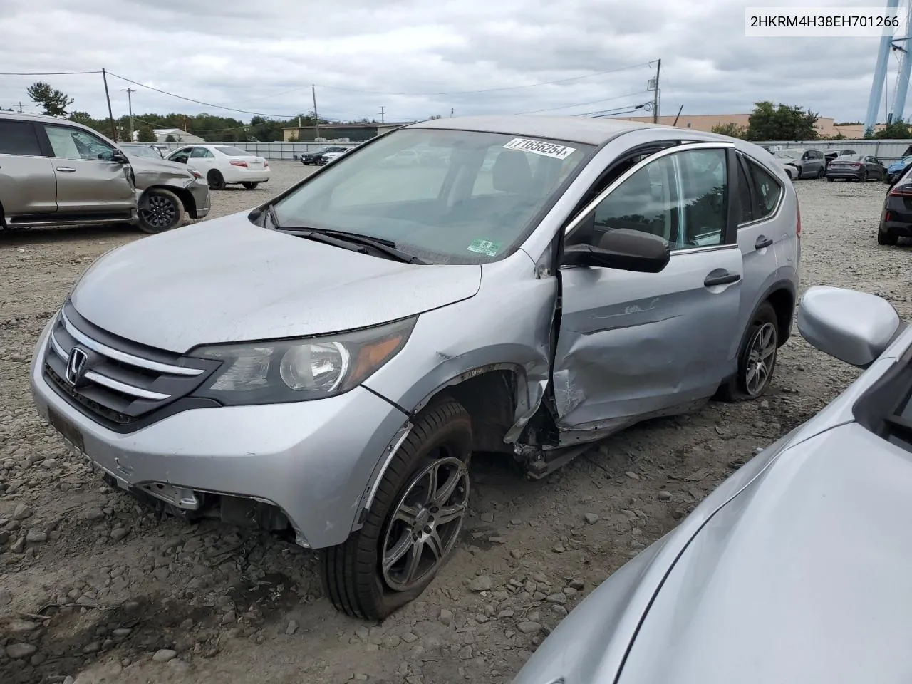 2014 Honda Cr-V Lx VIN: 2HKRM4H38EH701266 Lot: 71656254