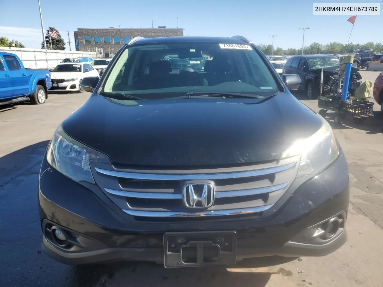 2HKRM4H74EH673789 2014 Honda Cr-V Exl