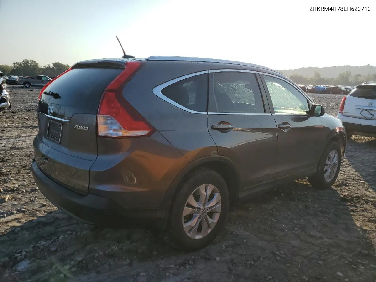 2014 Honda Cr-V Exl VIN: 2HKRM4H78EH620710 Lot: 71760084