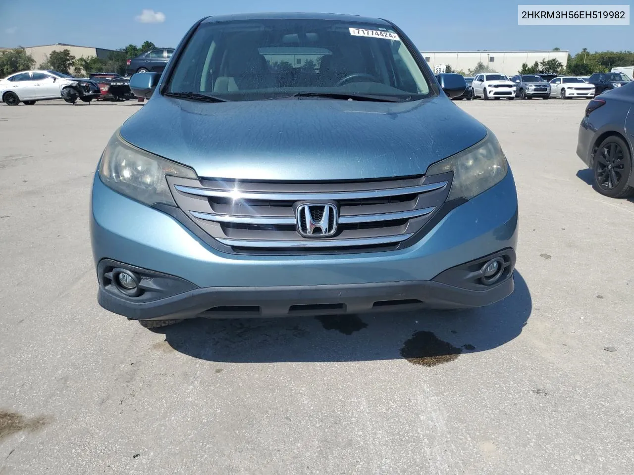 2014 Honda Cr-V Ex VIN: 2HKRM3H56EH519982 Lot: 71774424