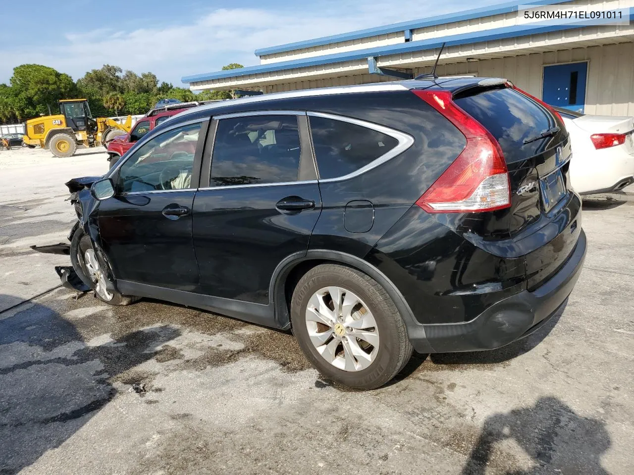 2014 Honda Cr-V Exl VIN: 5J6RM4H71EL091011 Lot: 71891264