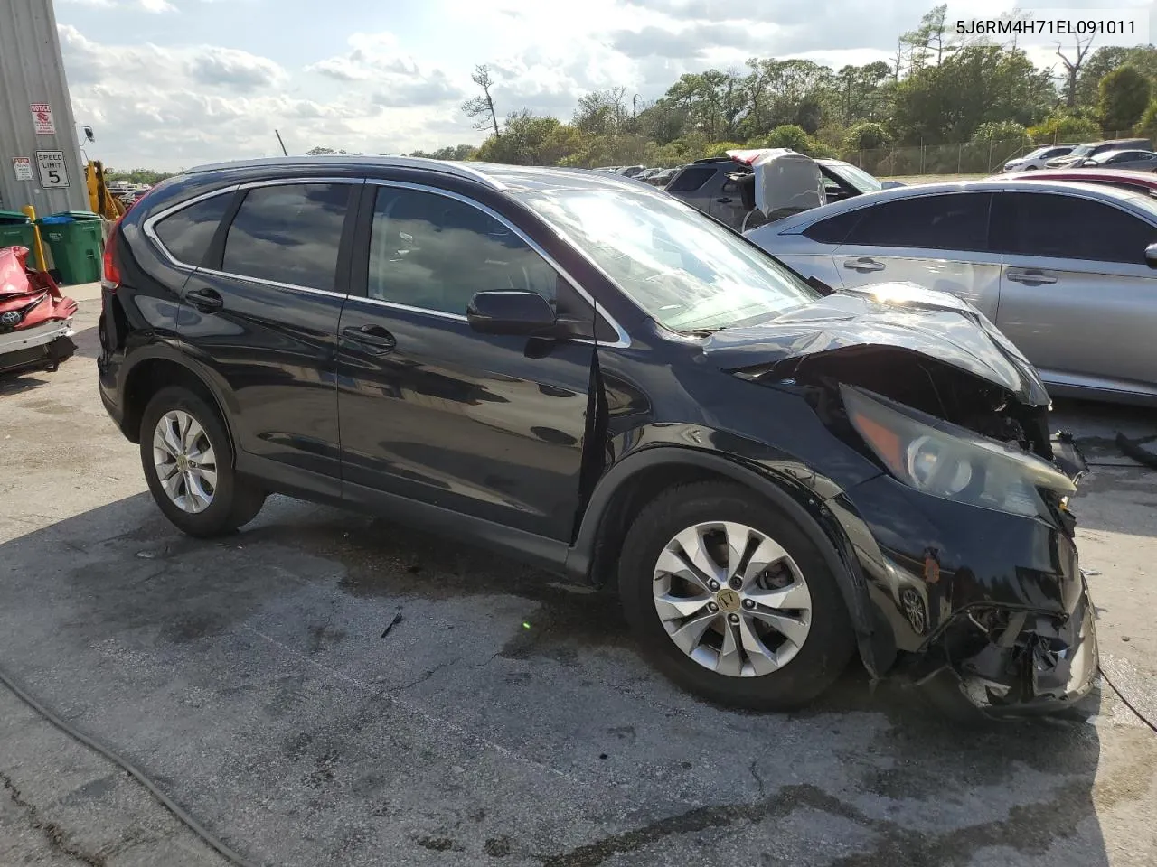 5J6RM4H71EL091011 2014 Honda Cr-V Exl