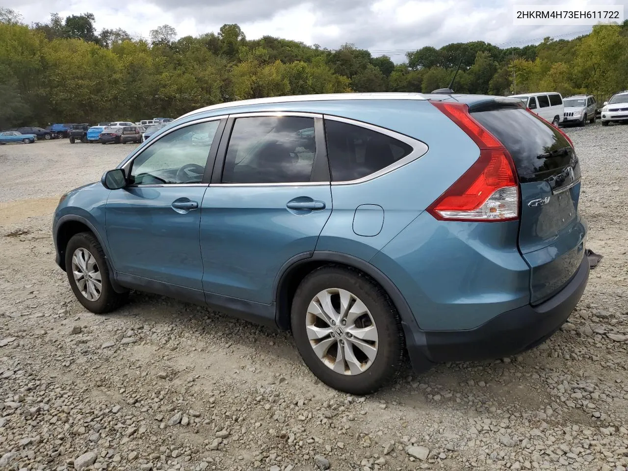 2HKRM4H73EH611722 2014 Honda Cr-V Exl