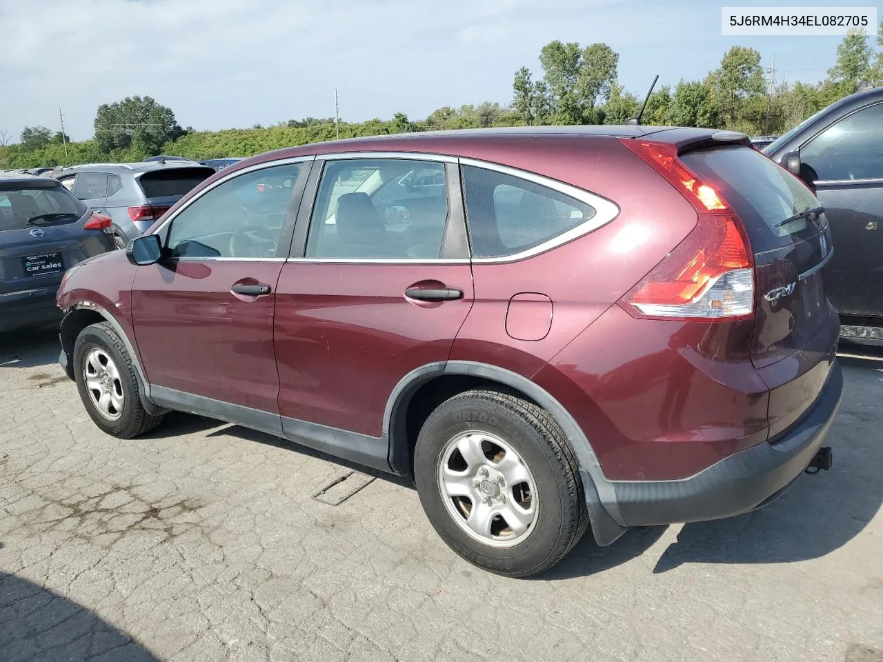 2014 Honda Cr-V Lx VIN: 5J6RM4H34EL082705 Lot: 71995774