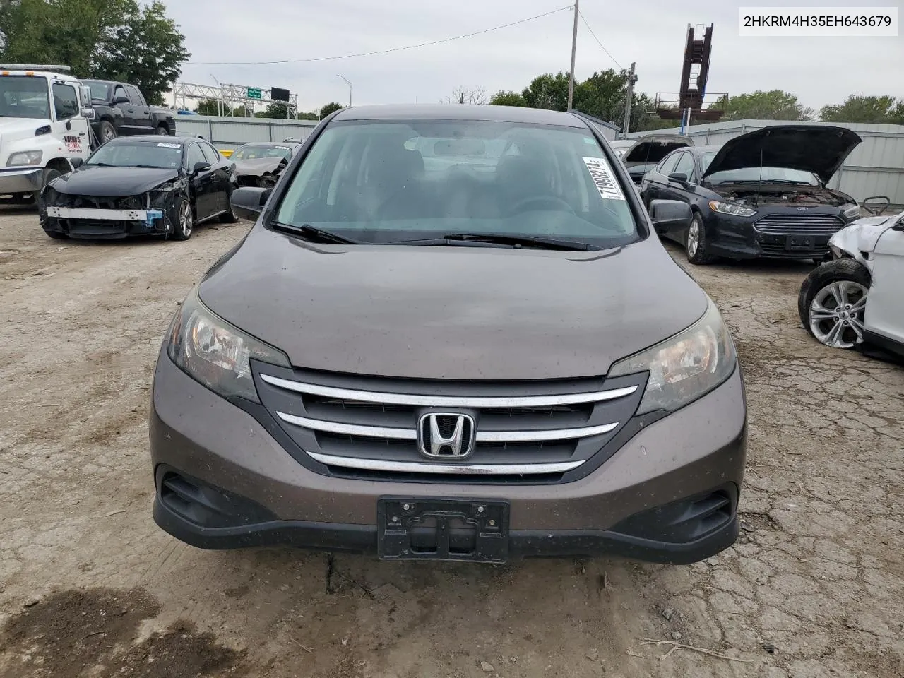 2HKRM4H35EH643679 2014 Honda Cr-V Lx