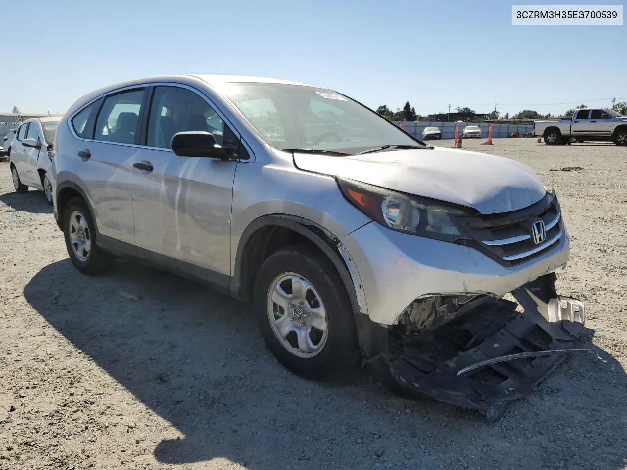 2014 Honda Cr-V Lx VIN: 3CZRM3H35EG700539 Lot: 72024274