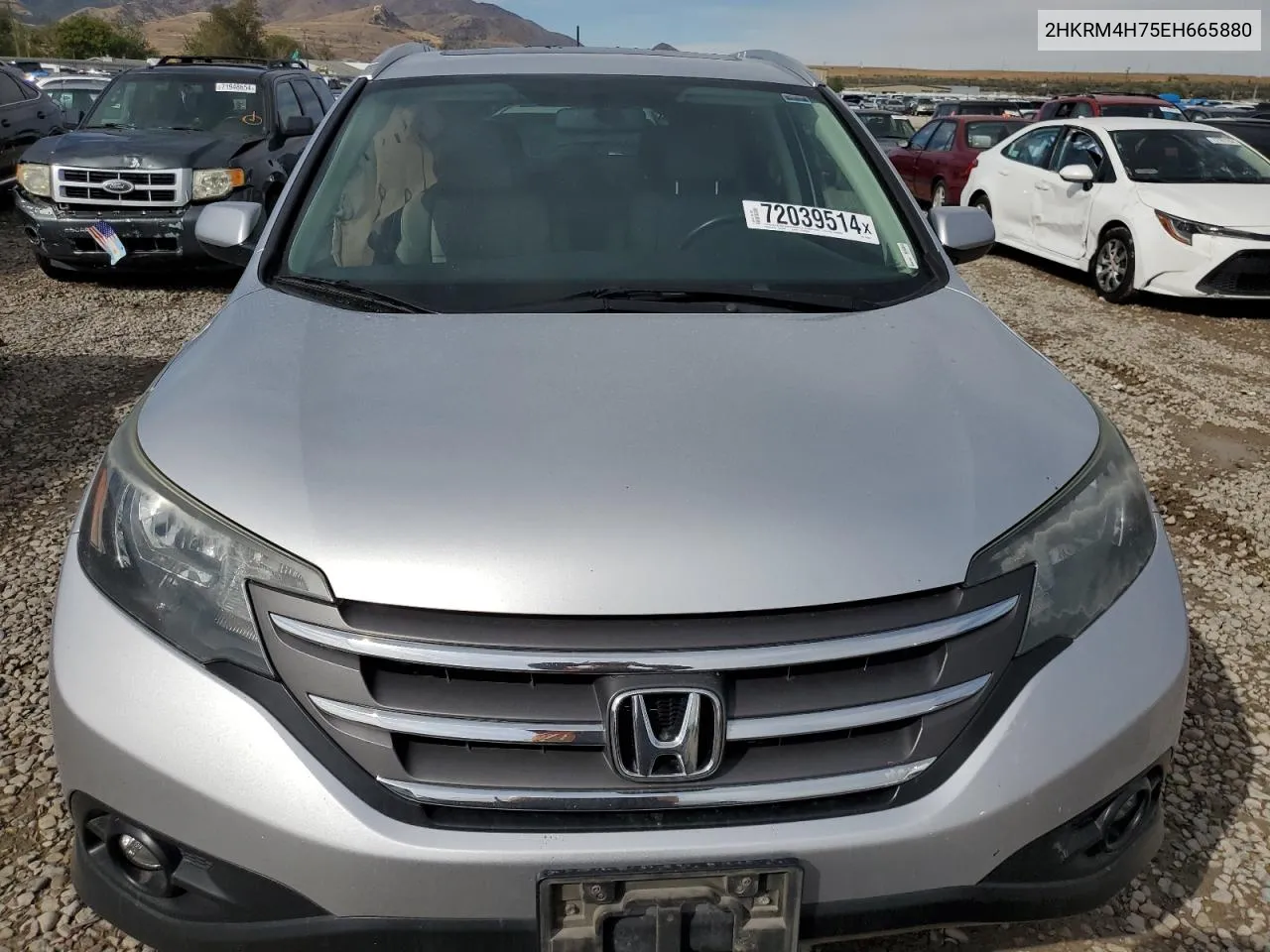 2HKRM4H75EH665880 2014 Honda Cr-V Exl