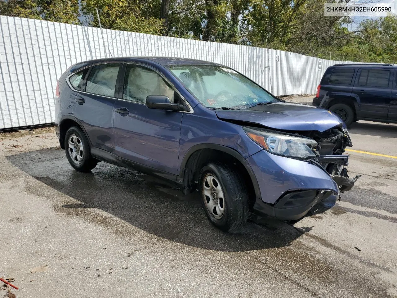 2014 Honda Cr-V Lx VIN: 2HKRM4H32EH605990 Lot: 72053424