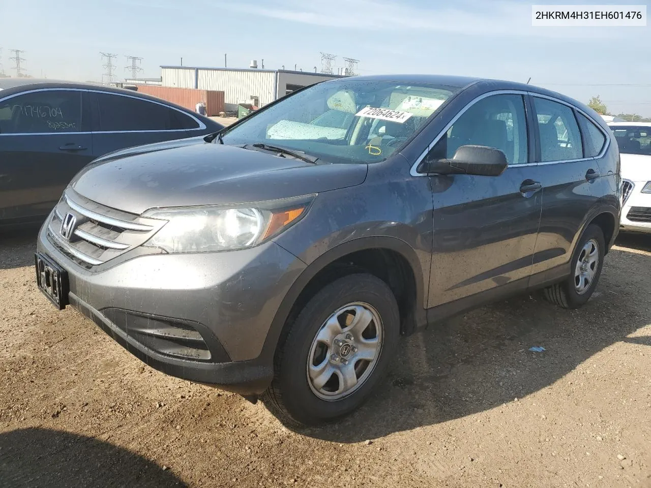 2014 Honda Cr-V Lx VIN: 2HKRM4H31EH601476 Lot: 72064624