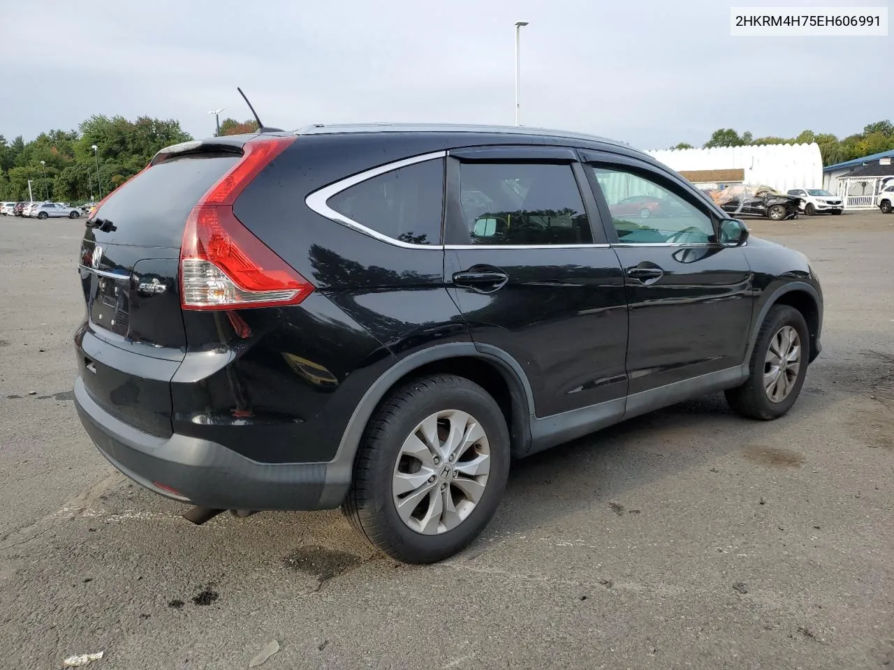 2014 Honda Cr-V Exl VIN: 2HKRM4H75EH606991 Lot: 72065004