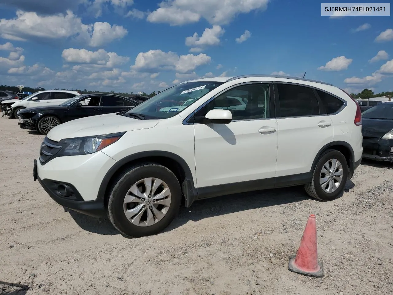 5J6RM3H74EL021481 2014 Honda Cr-V Exl