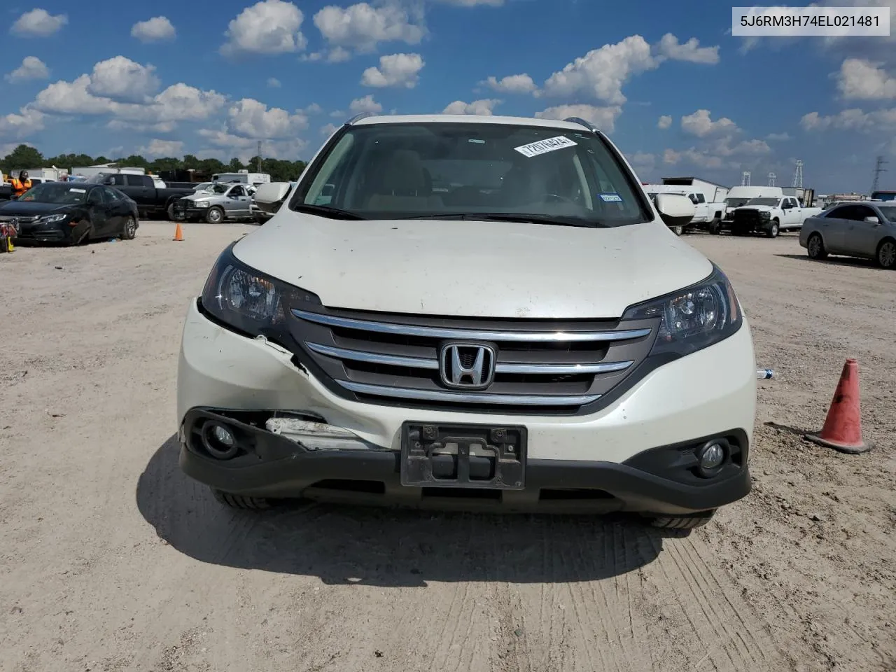 5J6RM3H74EL021481 2014 Honda Cr-V Exl