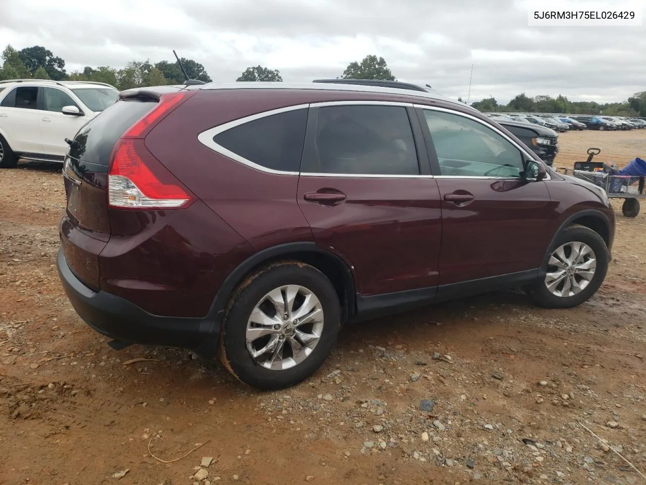 2014 Honda Cr-V Exl VIN: 5J6RM3H75EL026429 Lot: 72115814