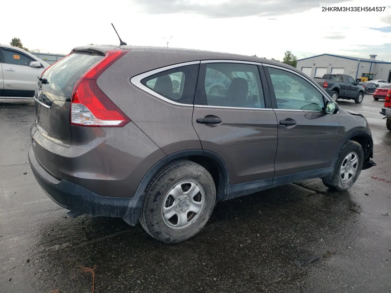 2014 Honda Cr-V Lx VIN: 2HKRM3H33EH564537 Lot: 72132334