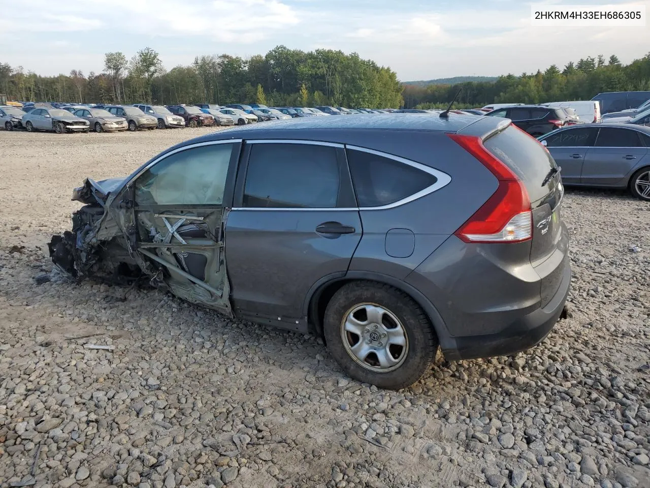 2HKRM4H33EH686305 2014 Honda Cr-V Lx