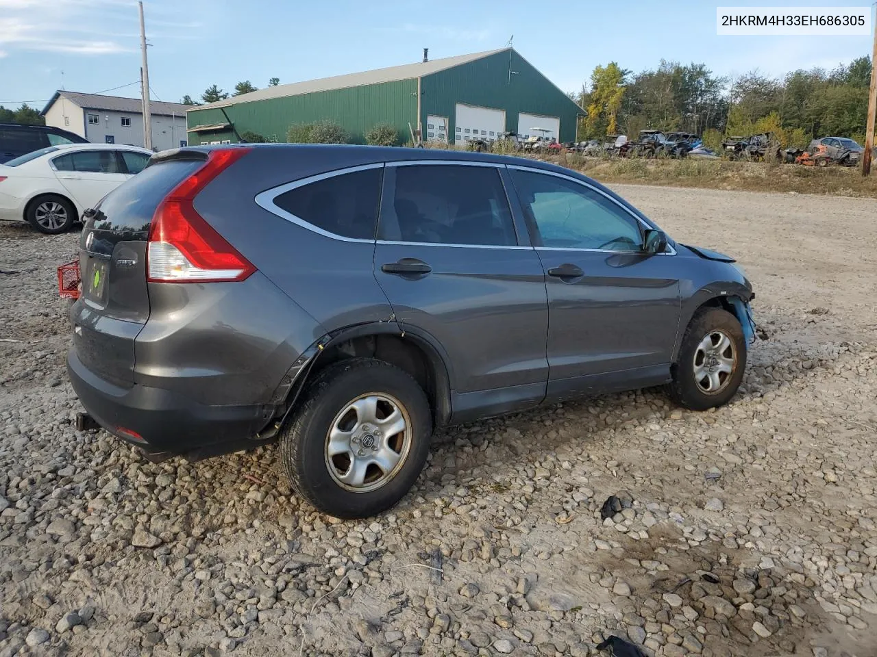 2014 Honda Cr-V Lx VIN: 2HKRM4H33EH686305 Lot: 72144034