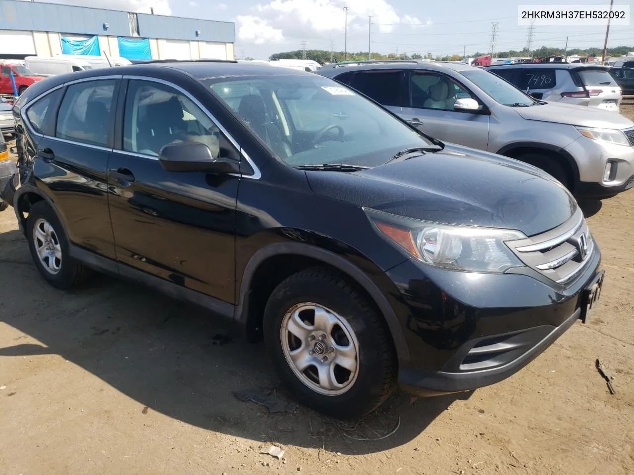 2HKRM3H37EH532092 2014 Honda Cr-V Lx