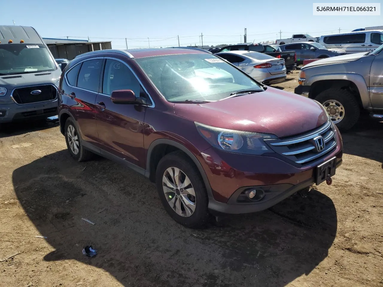 5J6RM4H71EL066321 2014 Honda Cr-V Exl