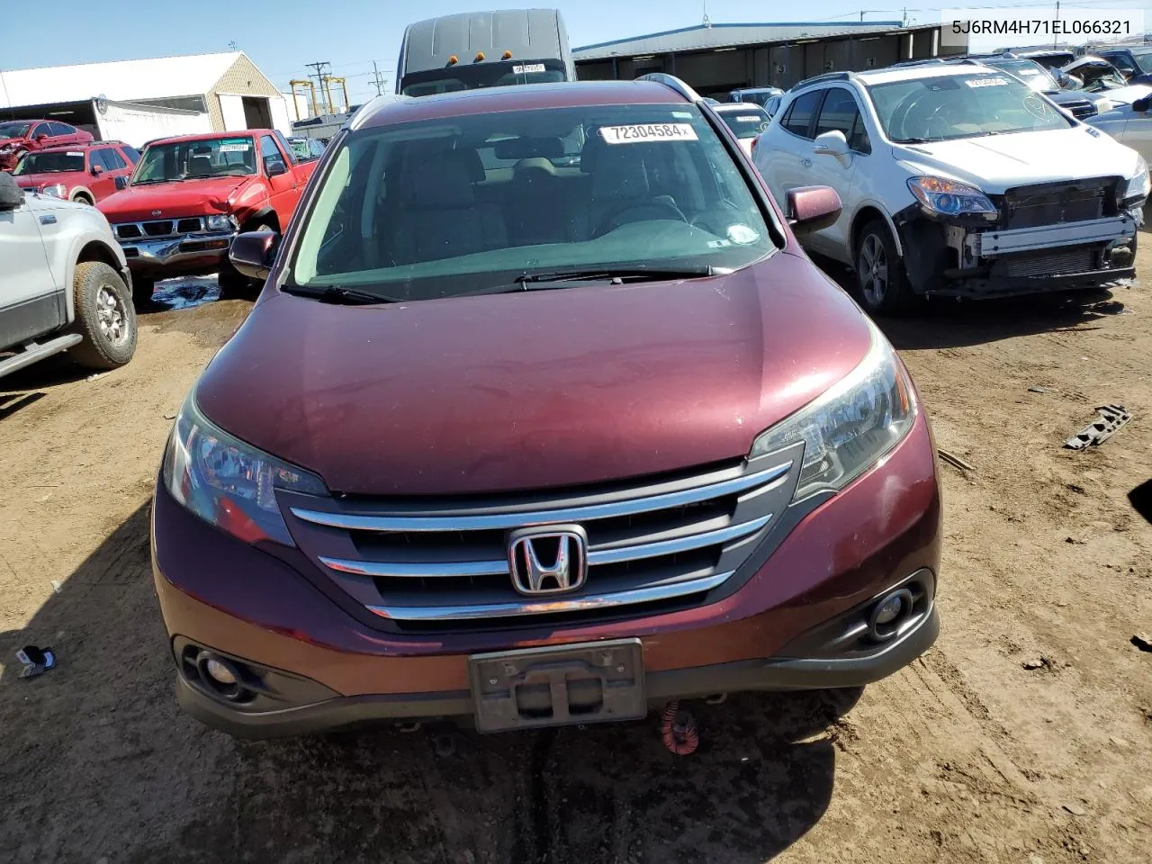 5J6RM4H71EL066321 2014 Honda Cr-V Exl