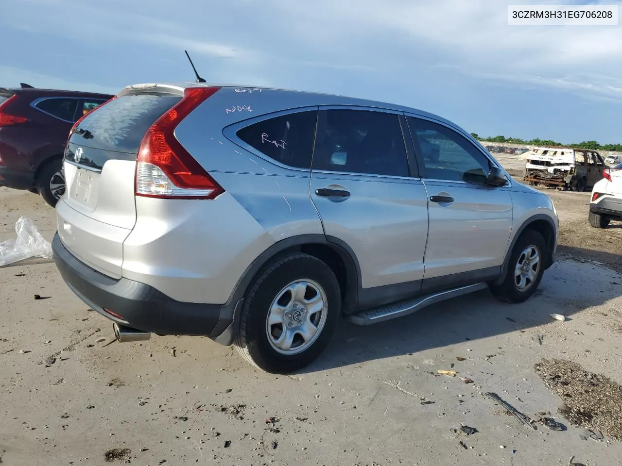 3CZRM3H31EG706208 2014 Honda Cr-V Lx