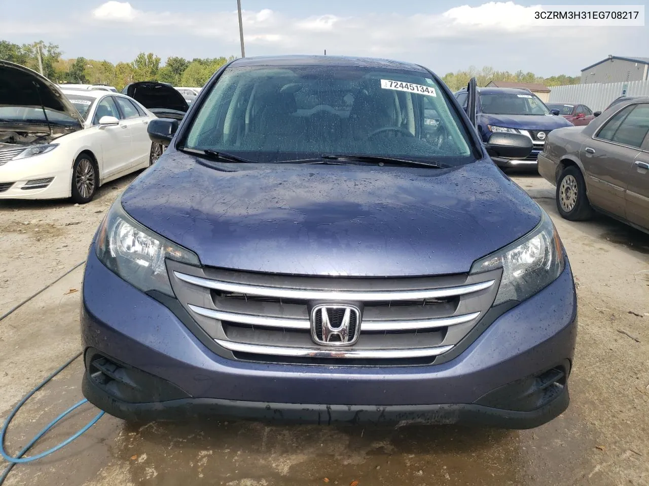 2014 Honda Cr-V Lx VIN: 3CZRM3H31EG708217 Lot: 72445134