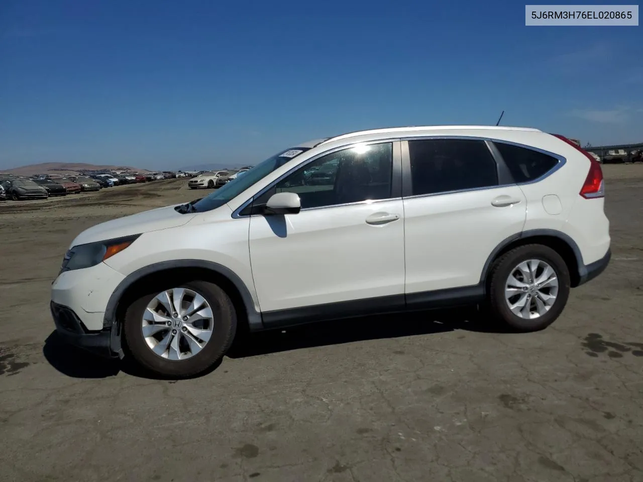 2014 Honda Cr-V Exl VIN: 5J6RM3H76EL020865 Lot: 72470534