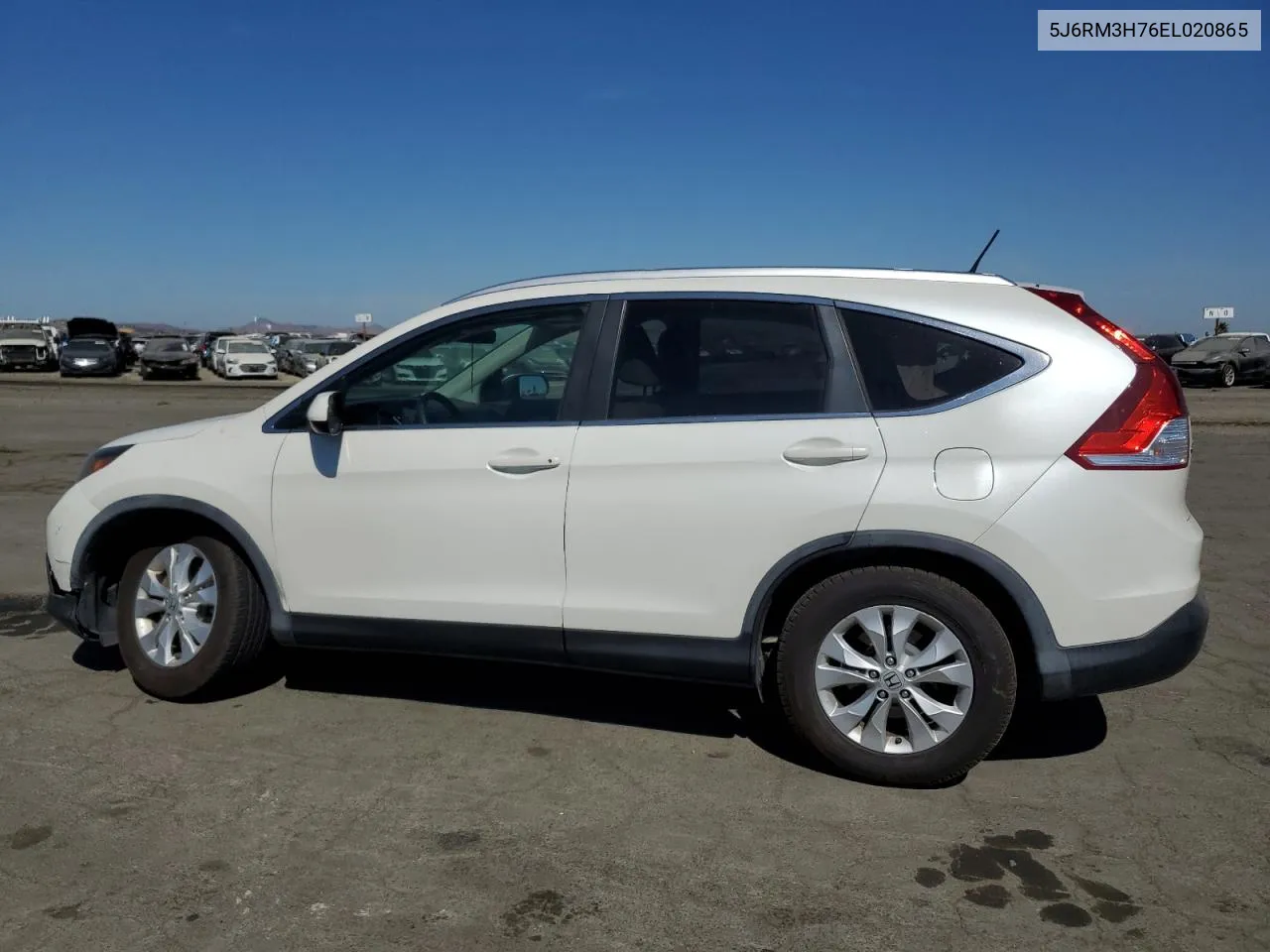 5J6RM3H76EL020865 2014 Honda Cr-V Exl