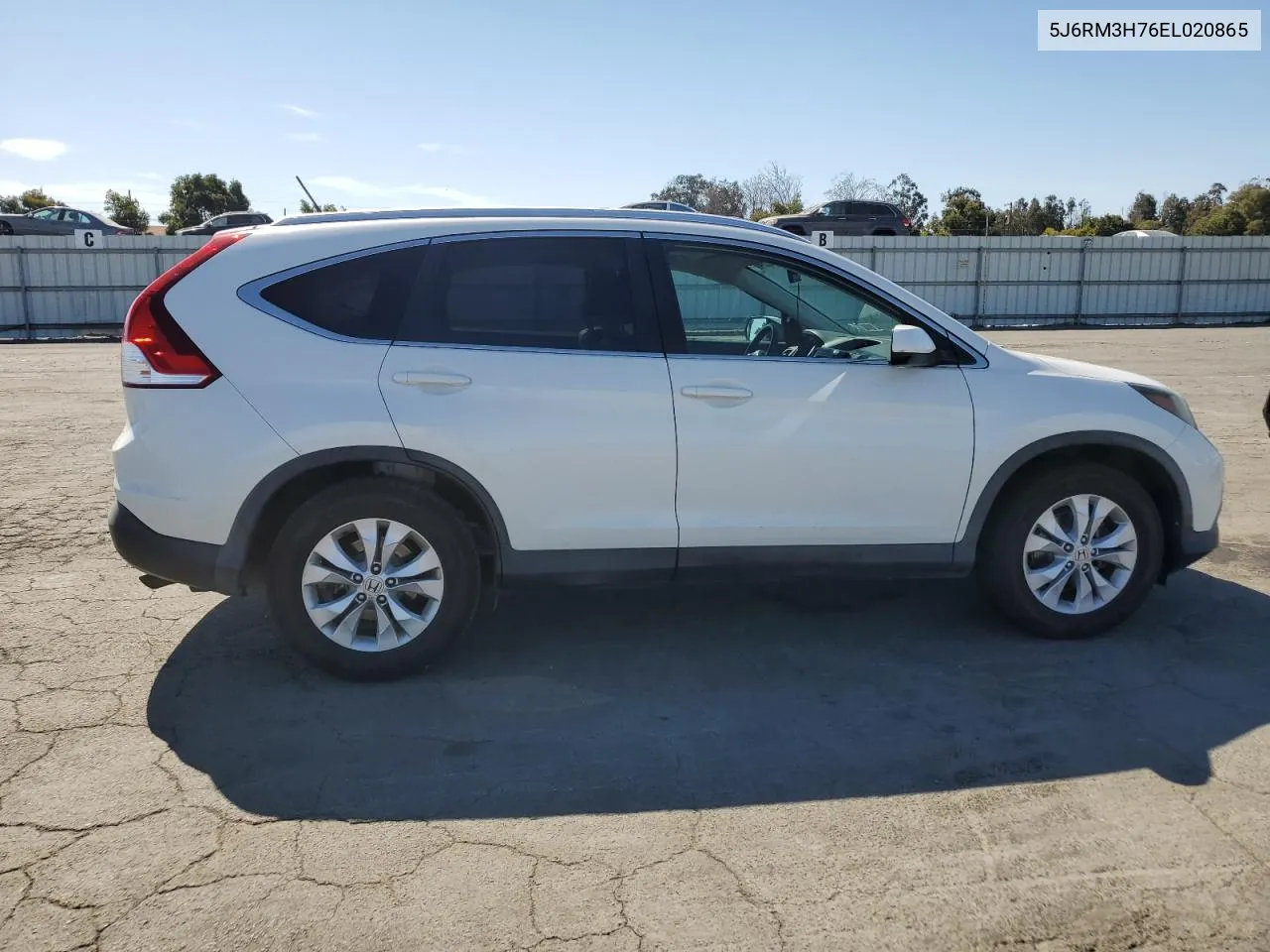 5J6RM3H76EL020865 2014 Honda Cr-V Exl