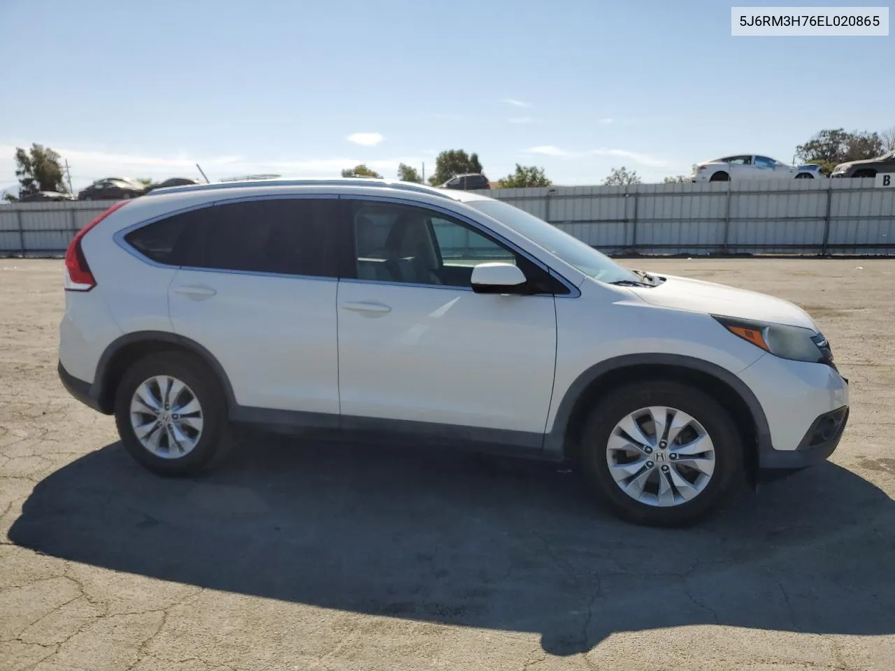 2014 Honda Cr-V Exl VIN: 5J6RM3H76EL020865 Lot: 72470534