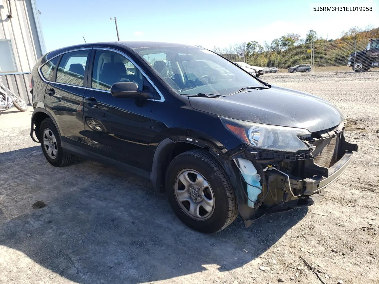 2014 Honda Cr-V Lx VIN: 5J6RM3H31EL019958 Lot: 72523324