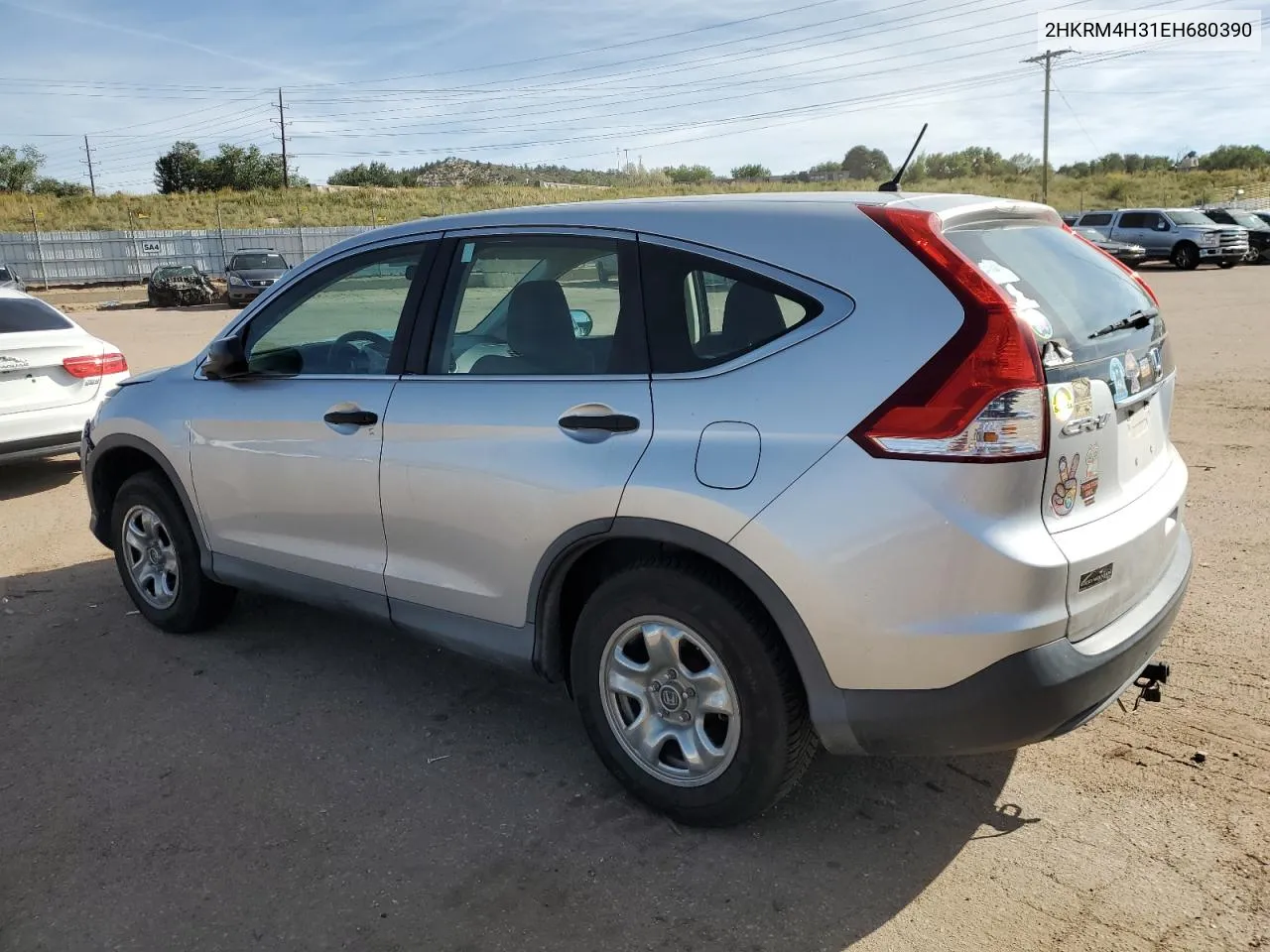 2014 Honda Cr-V Lx VIN: 2HKRM4H31EH680390 Lot: 72594534