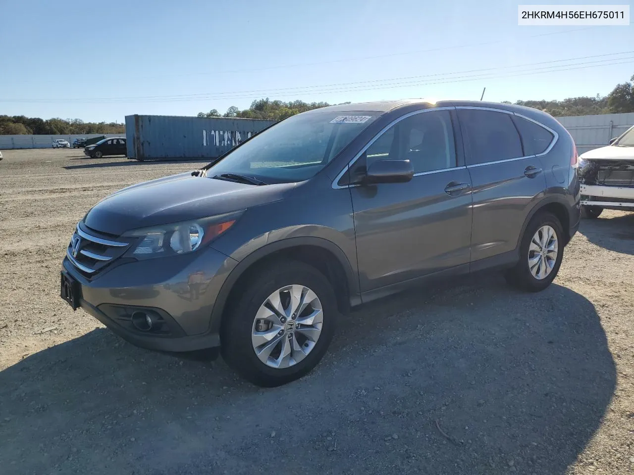 2HKRM4H56EH675011 2014 Honda Cr-V Ex